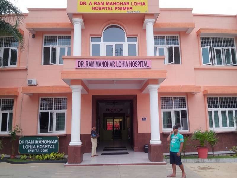 Dr. Ram Manohar Lohia Hospital Building
